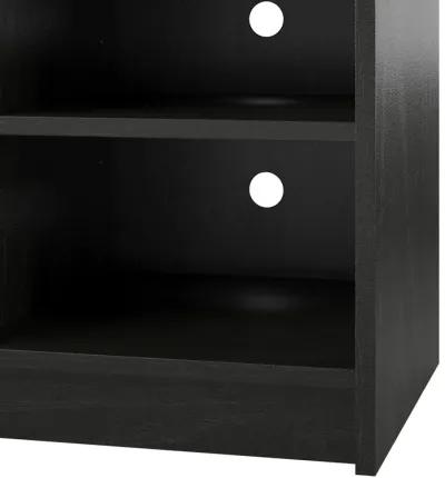 Hendrix 55 Inch TV Stand with Electric Fireplace Insert and 6 Shelves