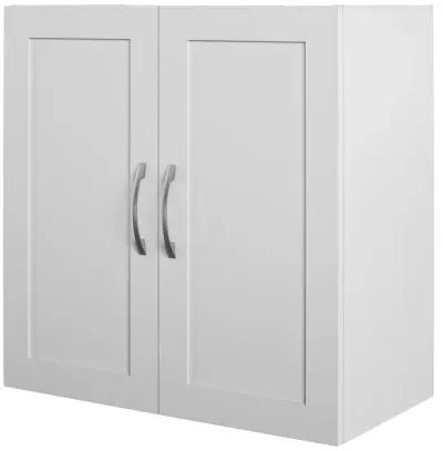 Basin Framed 24 Inch Wall Cabinet with 2 Shelves