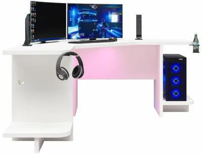 Mod Corner Gaming Desk with LED Light Kit