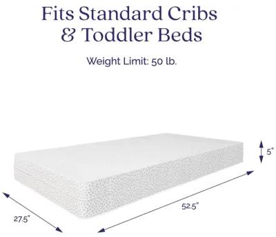 Sweet Cuddles Ultra Firm Baby & Toddler Bed Mattress with Waterproof Cover