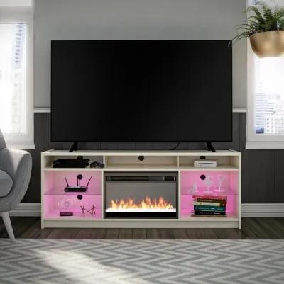 Luna Fireplace TV Stand for TVs up to 65 Inches