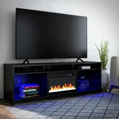 Luna Fireplace TV Stand for TVs up to 75 Inches