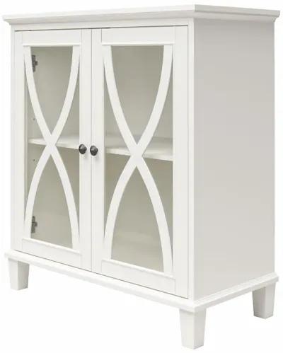 Celeste Accent Cabinet with Glass Doors