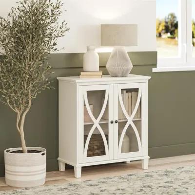 Celeste Accent Cabinet with Glass Doors