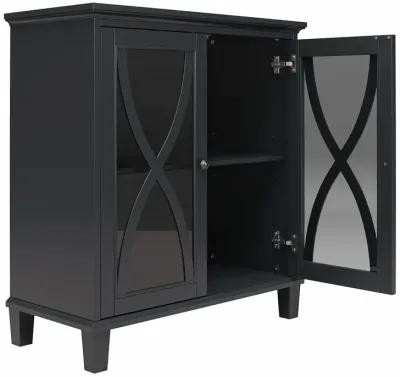 Celeste Accent Cabinet with Glass Doors