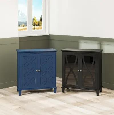 Celeste Accent Cabinet with Glass Doors