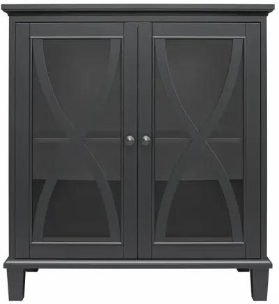 Celeste Accent Cabinet with Glass Doors