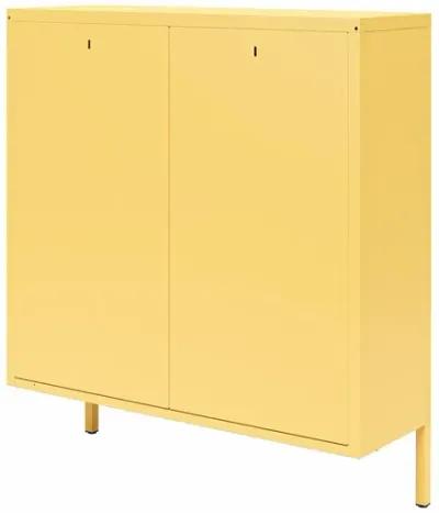 Cache 2 Door Locker Style Metal Shoe Storage Cabinet