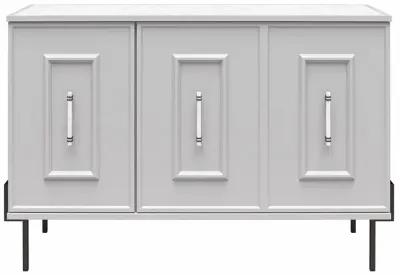 Liberty 3 Door Accent Cabinet with Faux Marble Top