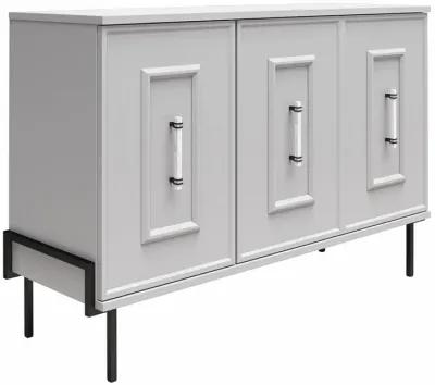 Liberty 3 Door Accent Cabinet with Faux Marble Top