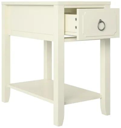 Her Majesty Narrow Side Table with Drawer