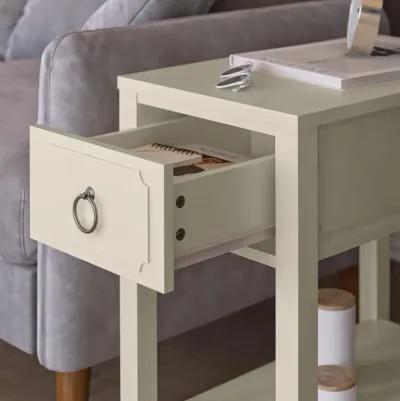 Her Majesty Narrow Side Table with Drawer