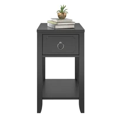 Her Majesty Narrow Side Table with Drawer