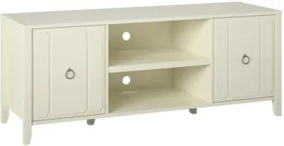 Her Majesty TV Stand with Adjustable Shelving