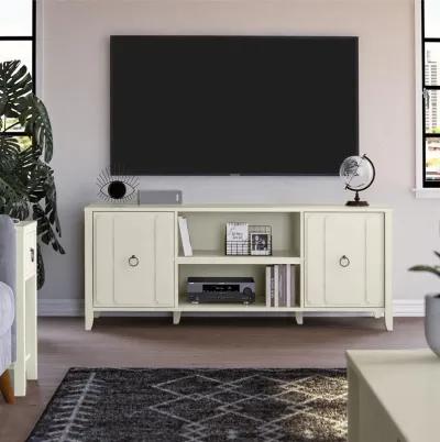 Her Majesty TV Stand with Adjustable Shelving