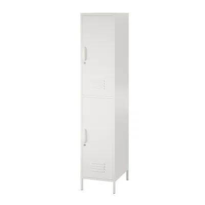 Shadwick 2 Door Single Metal Locker Style Storage Cabinet