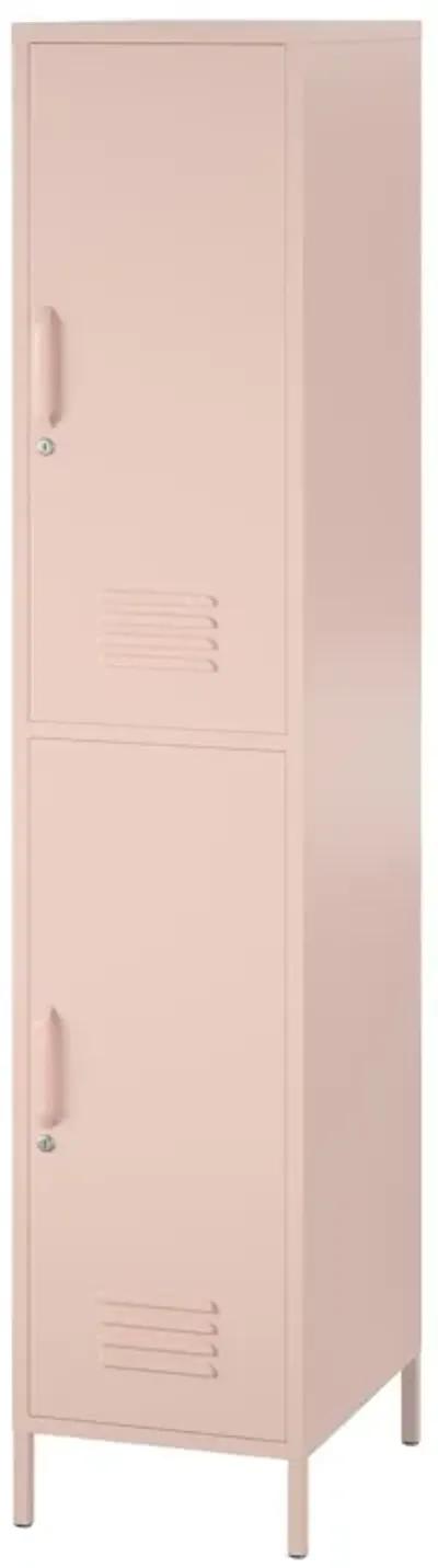 Shadwick 2 Door Single Metal Locker Style Storage Cabinet