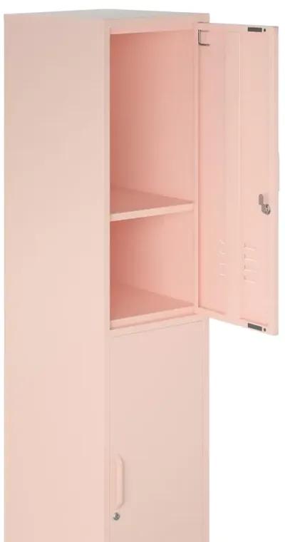 Shadwick 2 Door Single Metal Locker Style Storage Cabinet