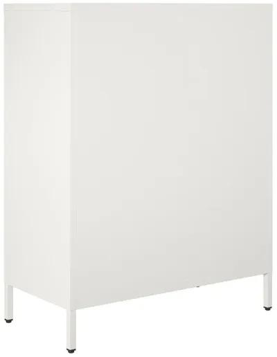 Shadwick 4 Door Metal Locker Style Accent Storage Cabinet