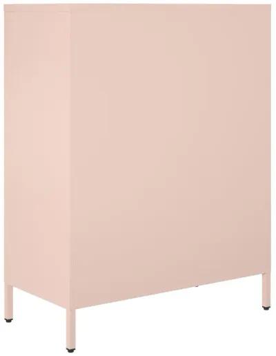 Shadwick 4 Door Metal Locker Style Accent Storage Cabinet