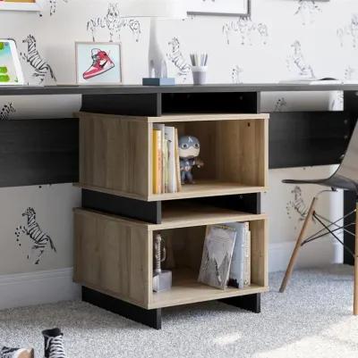 Nelson 2 Way Desk for 2 Work Stations with Cubbies or an L-Shaped Desk