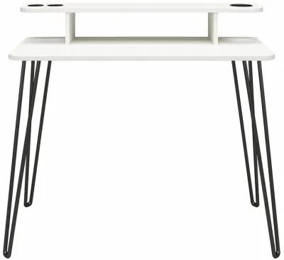 Kimberly At Home 2-Tier Vanity with Metal Hairpin Legs