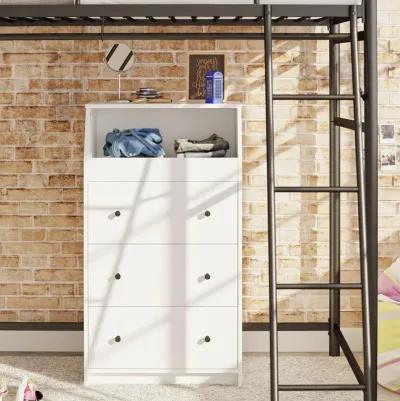 The Loft 3 Drawer Dresser with Open Top Storage