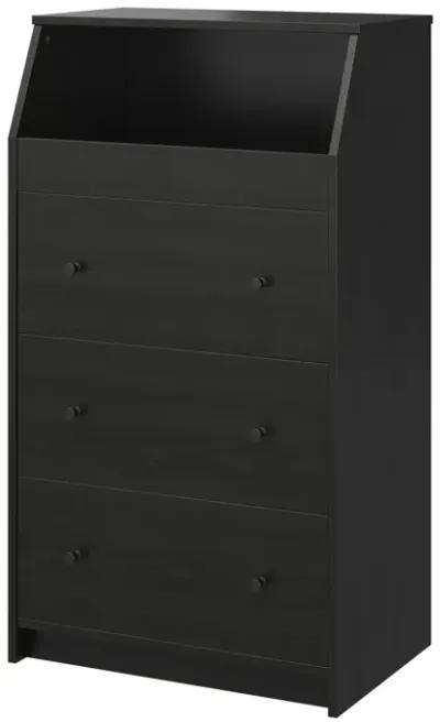 The Loft 3 Drawer Dresser with Open Top Storage