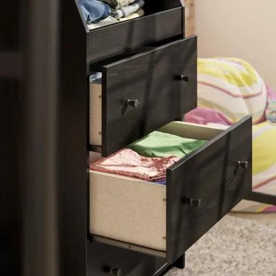 The Loft 3 Drawer Dresser with Open Top Storage