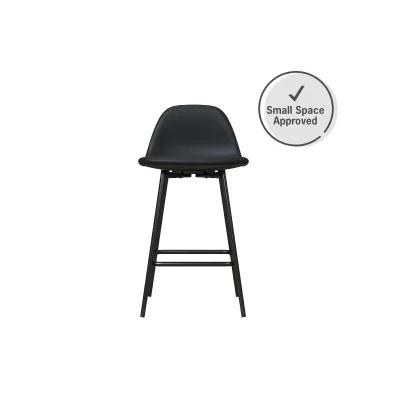 Brandon Upholstered Mid Century Modern Counter Height Bar Stool