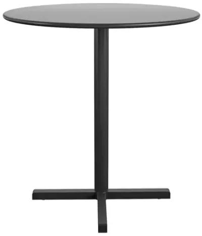 24" Round Indoor/Outdoor Steel Bistro Table