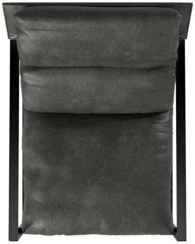 Uptown Varick Faux Leather Accent Chair