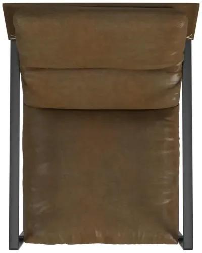 Uptown Varick Faux Leather Accent Chair