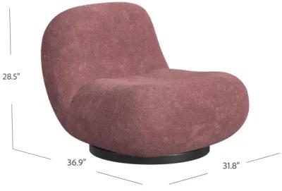 The Village Crosby Boucle Swivel Chair