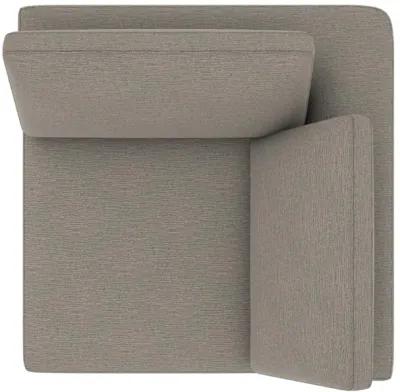 York Modular Pillow Top Corner Chair with Back Pillow and Side Pillow