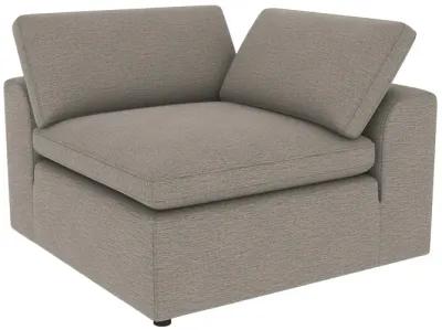 York Modular Pillow Top Corner Chair with Back Pillow and Side Pillow