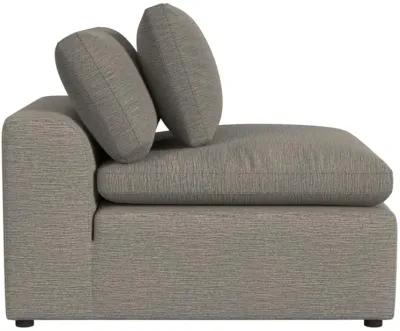 York Modular Pillow Top Armless Chair with Back Pillow