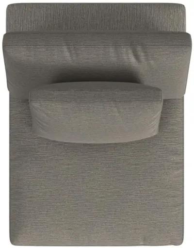 York Modular Pillow Top Armless Chair with Back Pillow