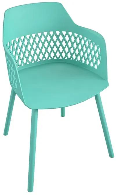 Resin Lattice Dining Chairs, Indoor/Outdoor, 2-Pack