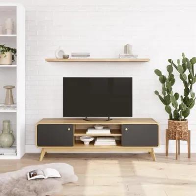 Leva Media Console TV Stand with Storage