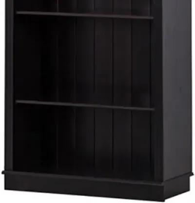 Anita Solid Wood 6 Shelf Open Bookcase