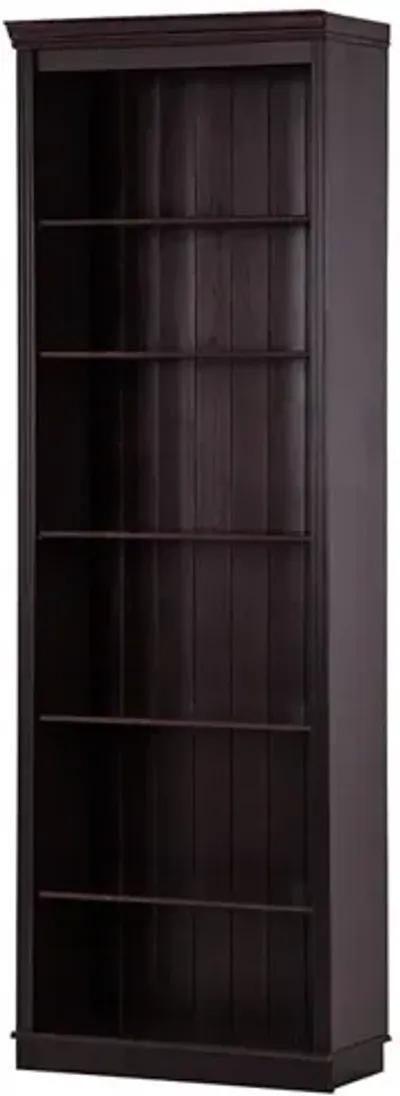 Anita Solid Wood 6 Shelf Open Bookcase