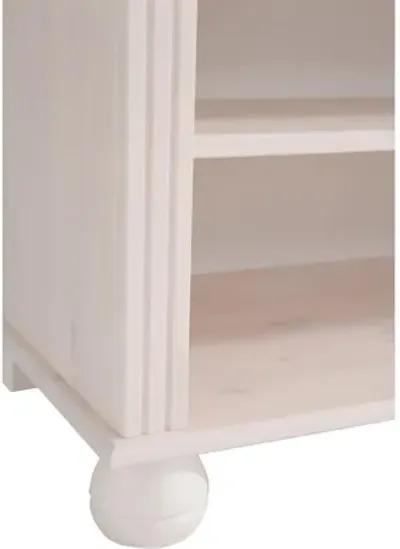 Chester 5 Shelf Wood Open Bookcase with Adjustable Shelves