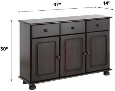 Chester Sideboard with 3 Drawers and 2 Cabinets