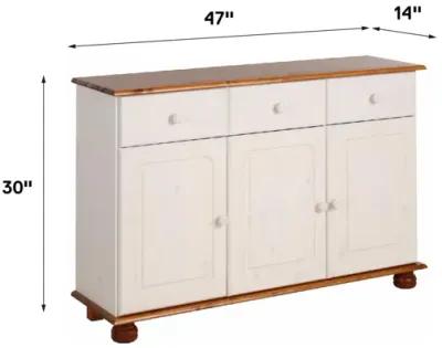 Chester Sideboard with 3 Drawers and 2 Cabinets