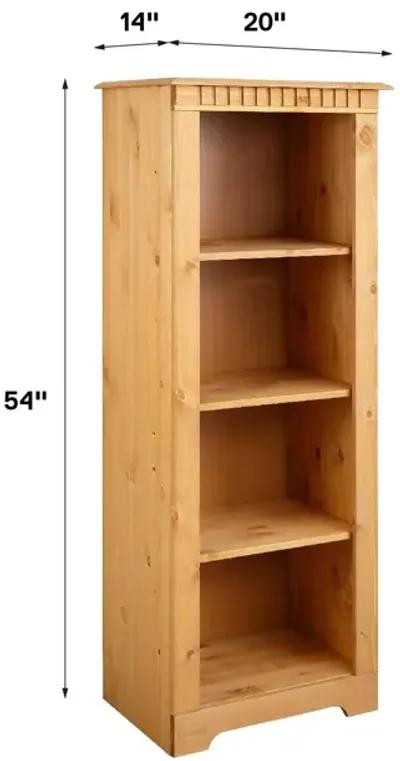 Cubrix 4 Shelf Tall Open Bookcase