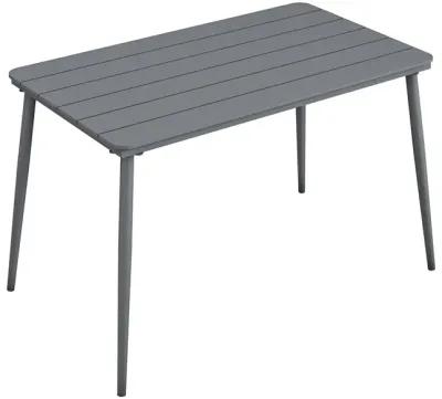 Poolside Gossip, April 50" x 29" Rectangular Indoor/Outdoor Dining Table