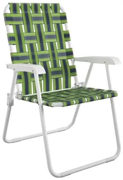 Folding Weather-Resistant Lawn Chairs, Set of 2