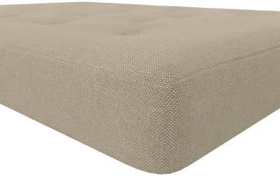 Cozey 8-Inch Pocket Spring Coil Full Sized Futon Mattress with Polyester Linen