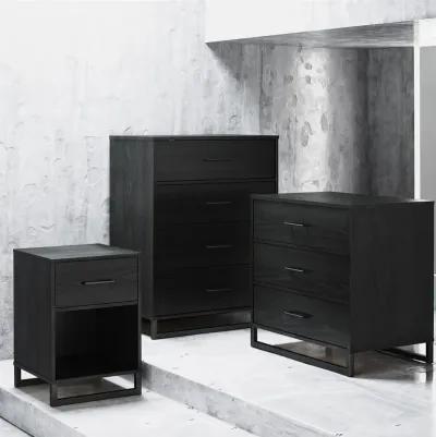 Monterey Nightstand with 1 Drawer and Open Cubby